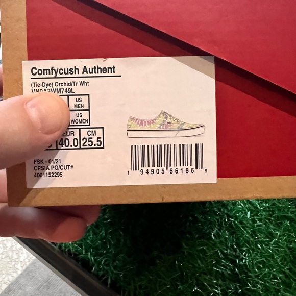 VANS COMFYCUSH AUTHENT TIE DYE - Picture 11 of 12